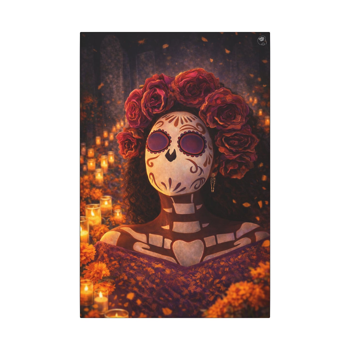 Reina de la Noche Canvas