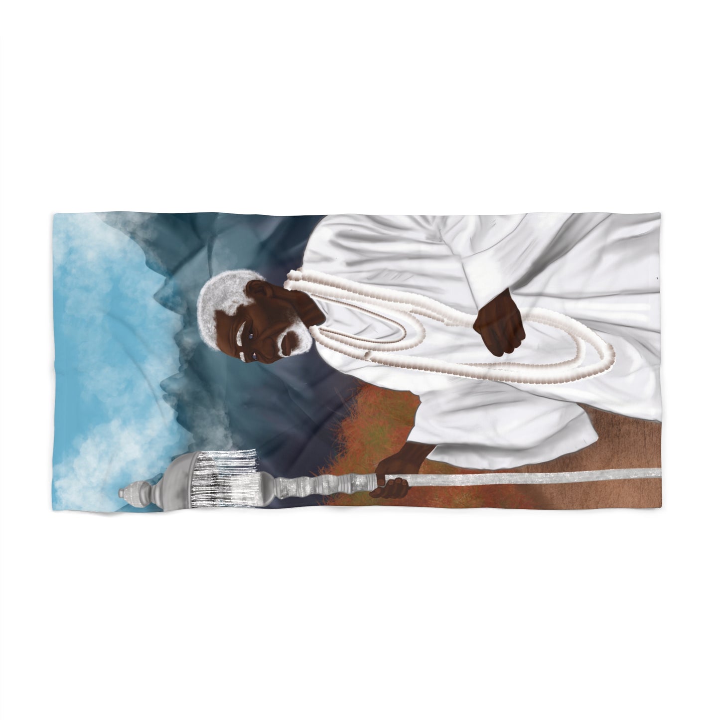 Obatala Beach Towel