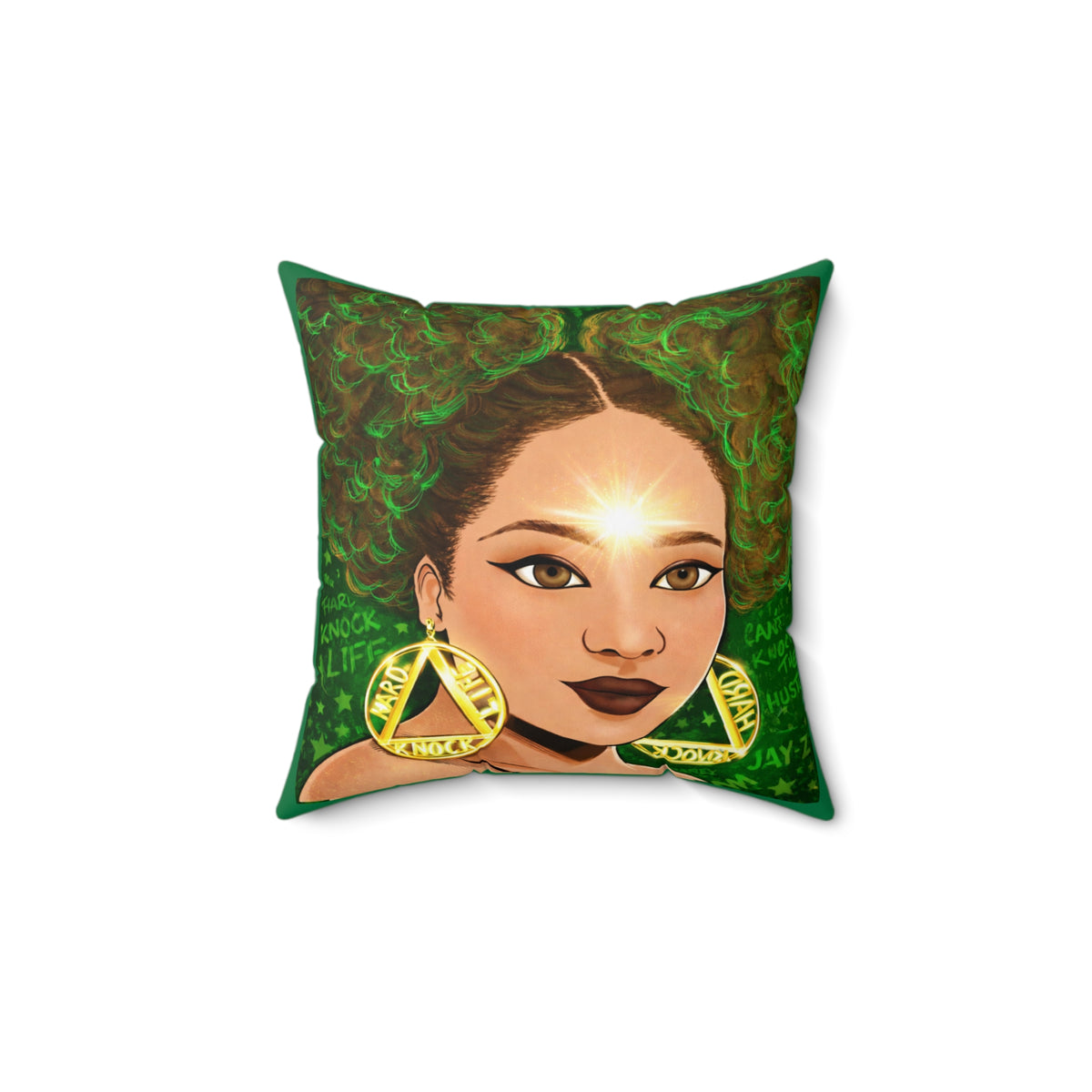 Jazzy Throw Pillow