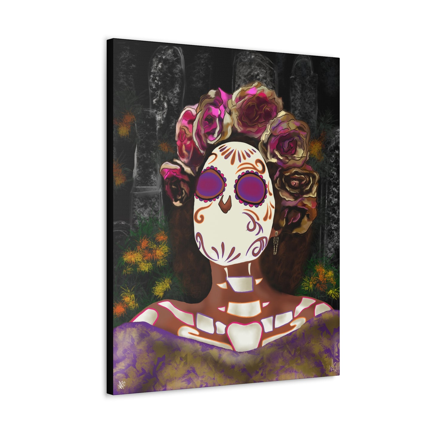 Reina de la Noche Gallery Canvas