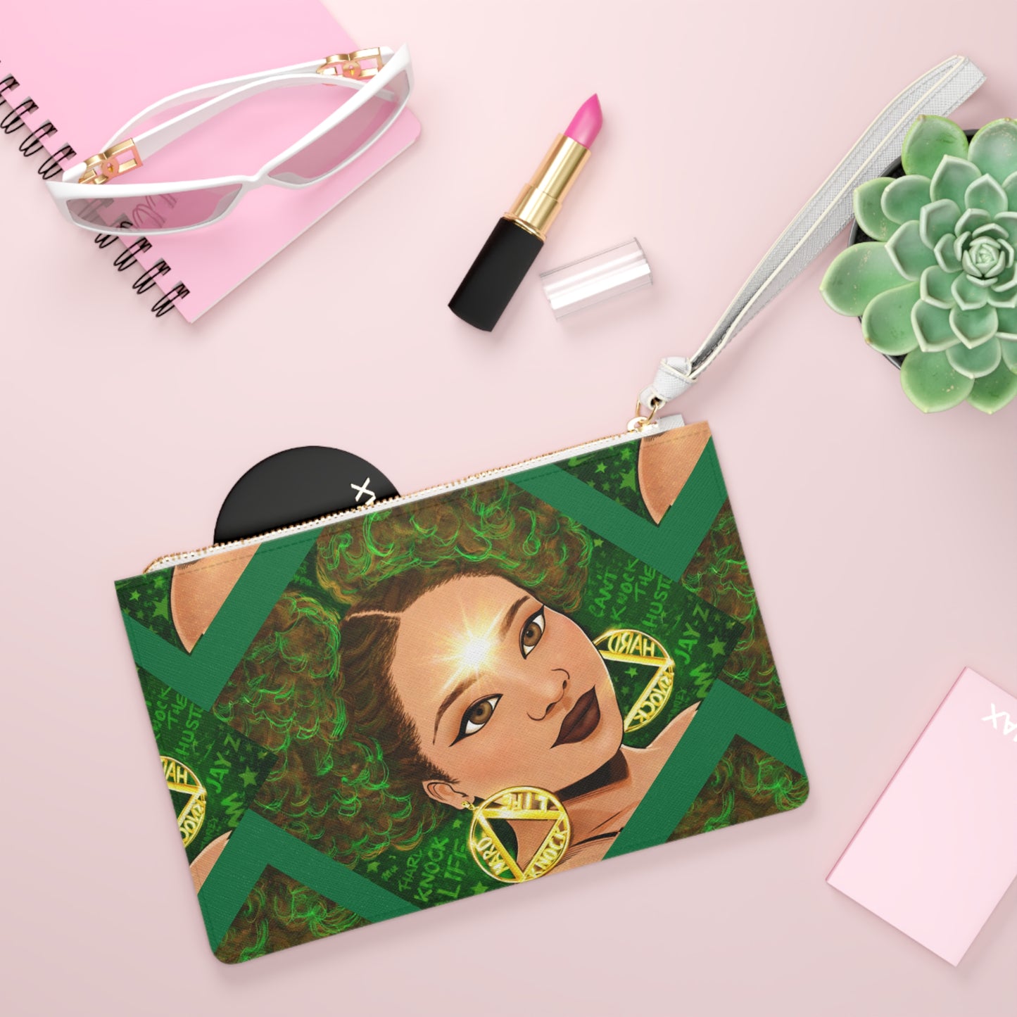 Jazzy Clutch Wristlet