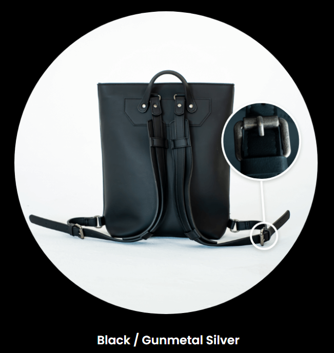 Casel Vegan Leather Backpack