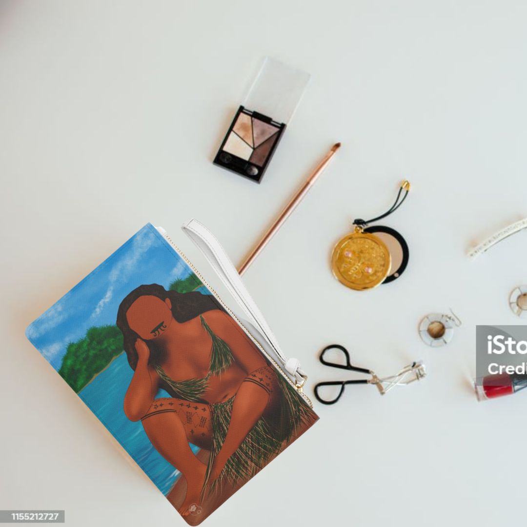 Ancestral Tides Clutch Bag