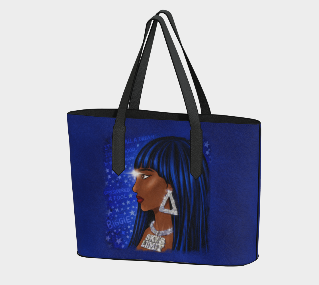 Chrissy Vegan Leather Tote