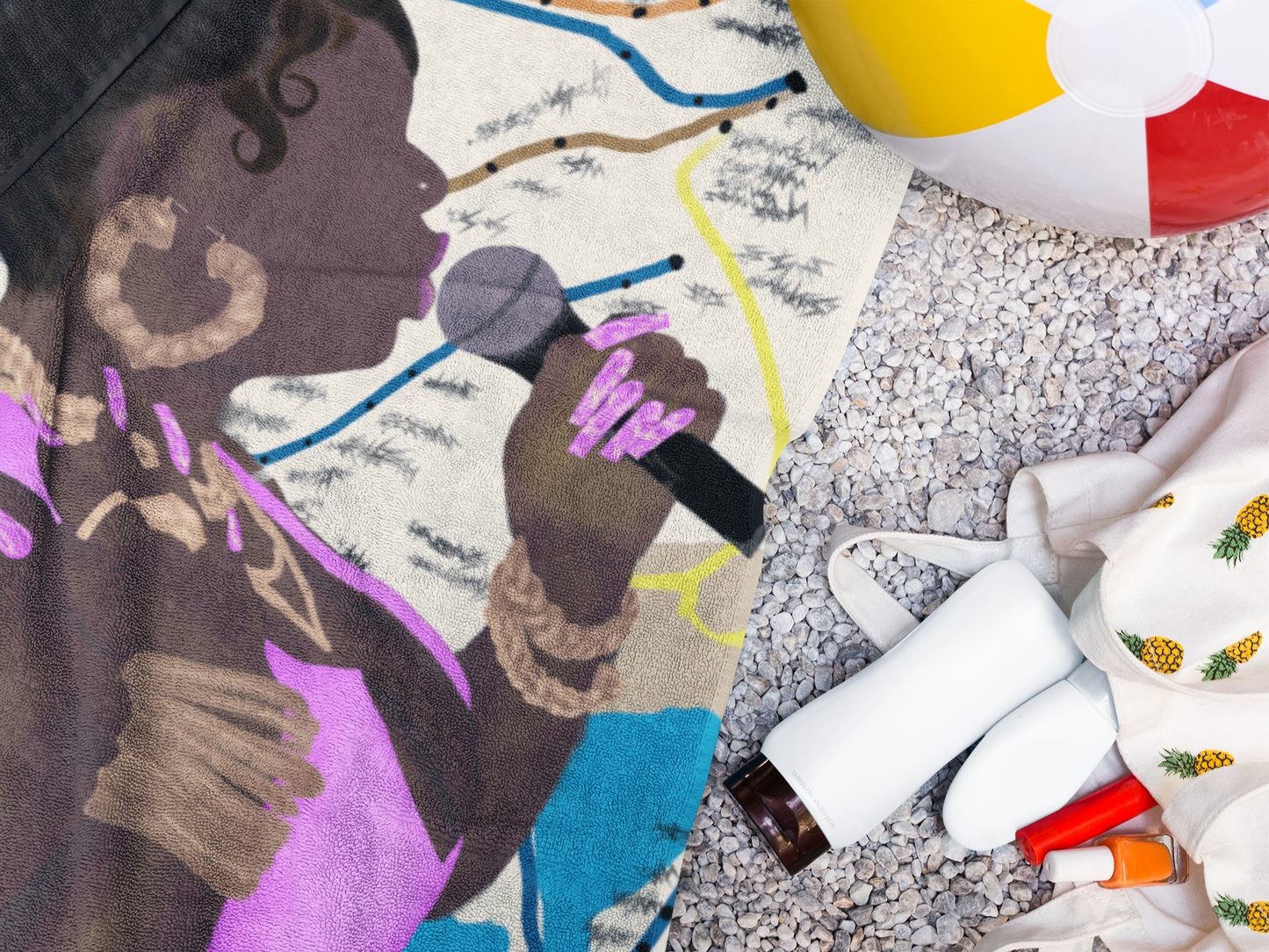 The Muse Beach Towel