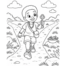 Orisha Children's Coloring Book