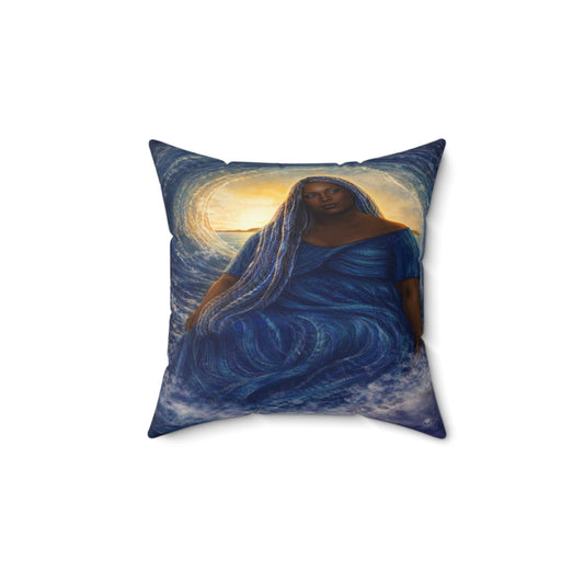 Yemaya Throw Pillow