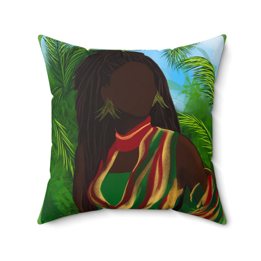 Island Empress Square Pillow