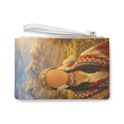Echo of the Ancients Clutch Wristlet