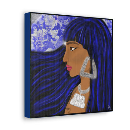 Christal (inspired by Biggie) canvas