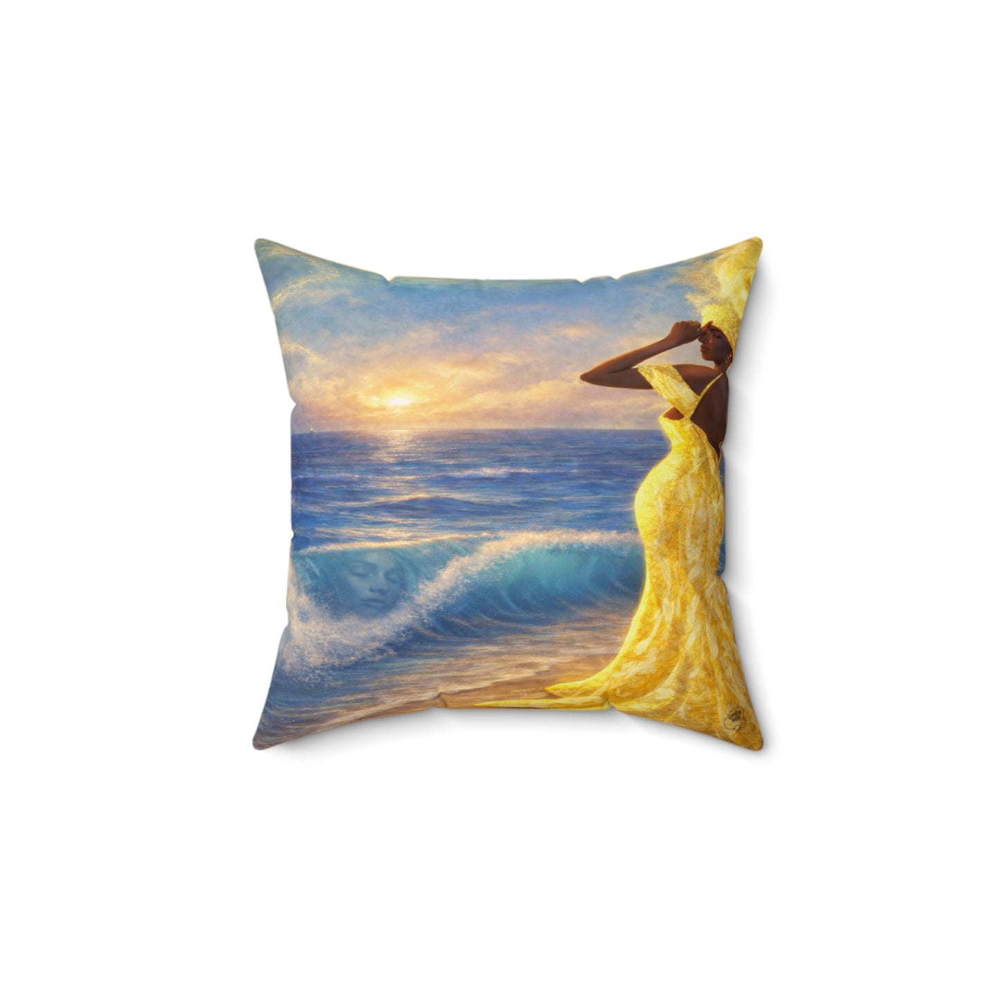 Ochun Throw Pillow