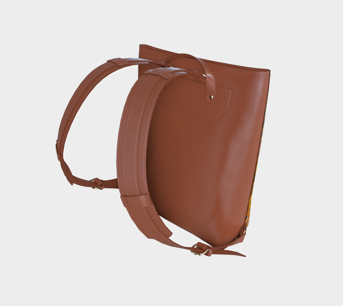 The Keeper Vegan Leather Backpack