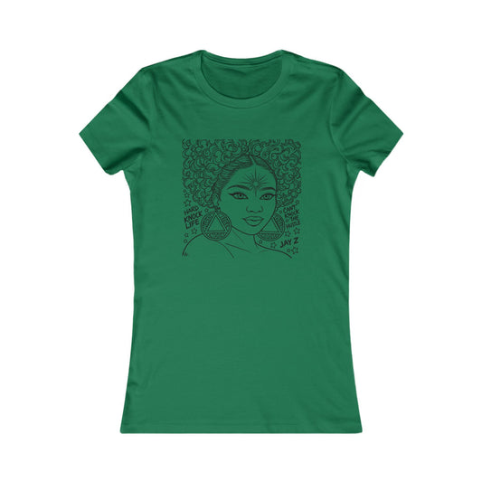 Jazzy Women’s Fitted Tshirt
