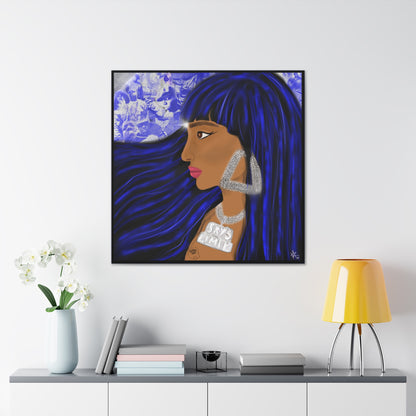 Christal (inspired by Biggie) canvas