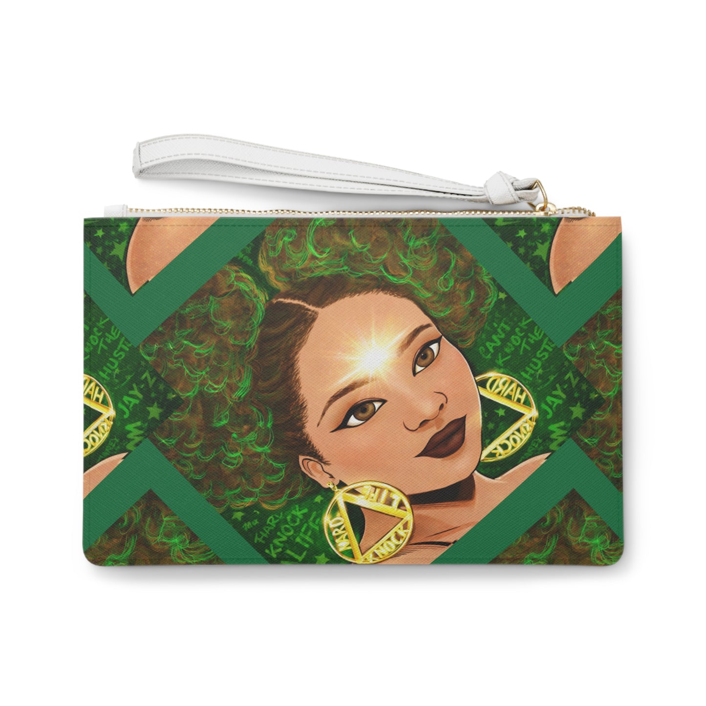 Jazzy Clutch Wristlet