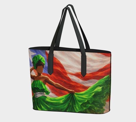 La Perla Vegan Leather Tote