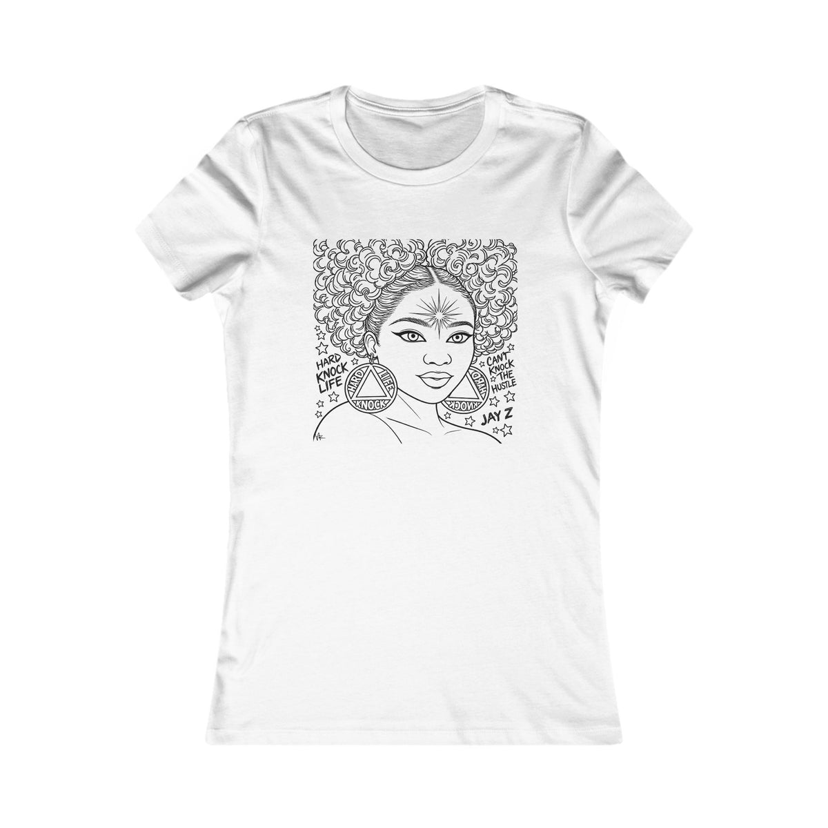 Jazzy Women’s Fitted Tshirt