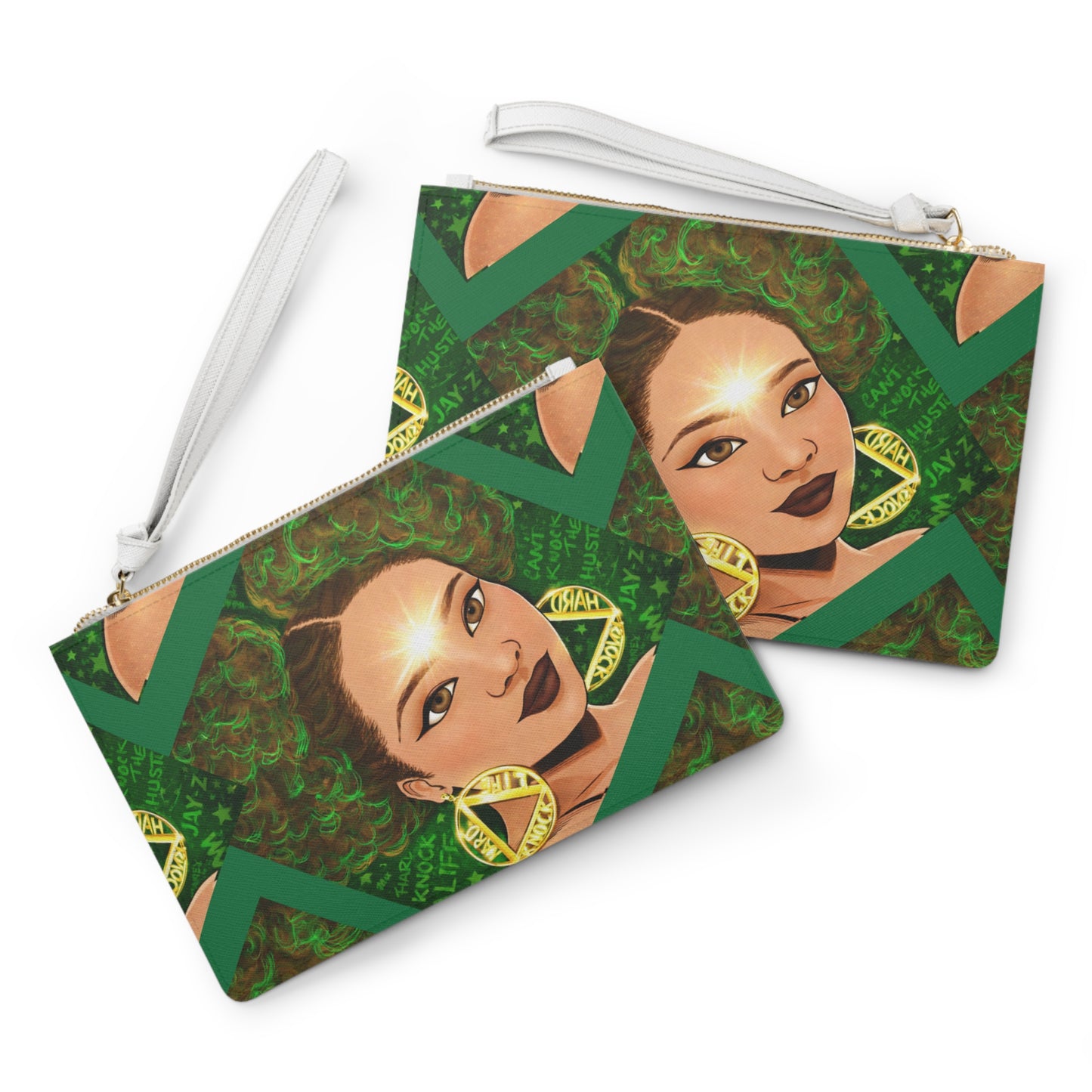 Jazzy Clutch Wristlet