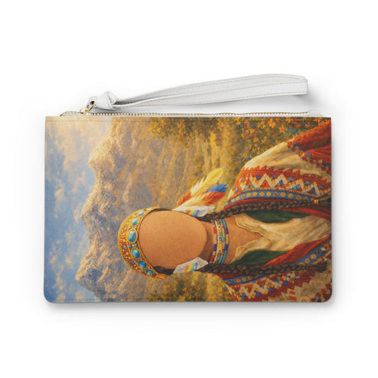 Echo of the Ancients Clutch Wristlet