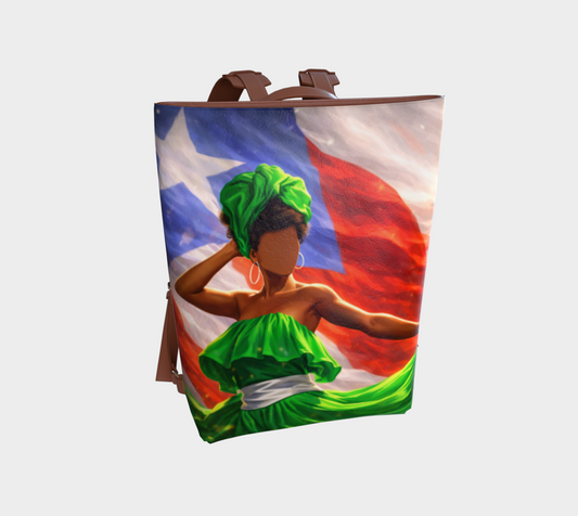 La Perla Vegan Leather Backpack