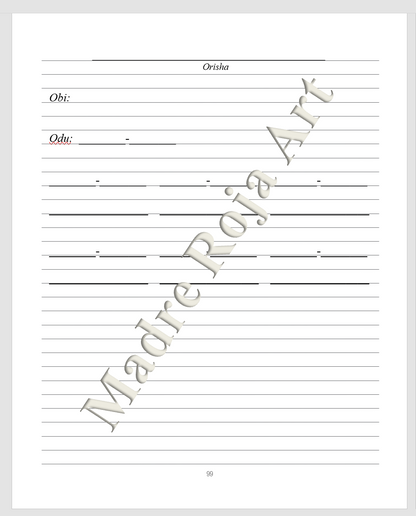 Yemaya Kariocha Journal