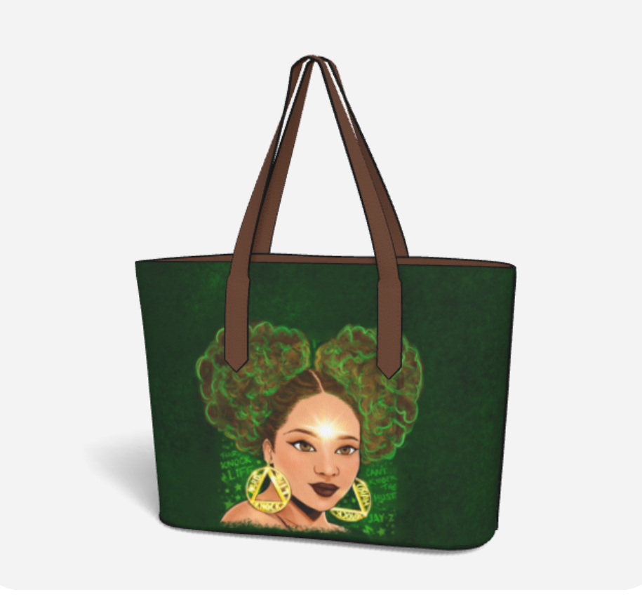 Jazzy Vegan Leather Tote