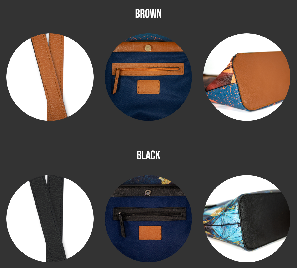 La Perla Vegan Leather Tote