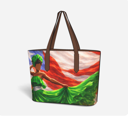 La Perla Vegan Leather Tote