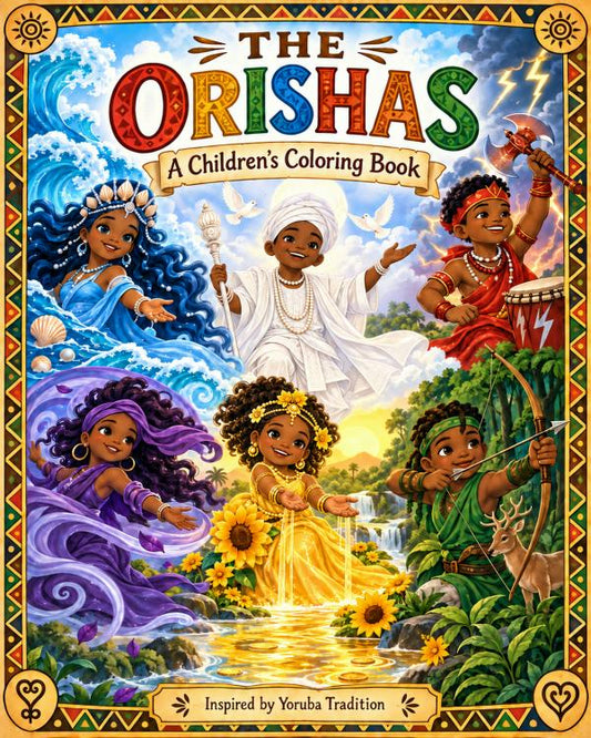 Orisha Children's Coloring Book