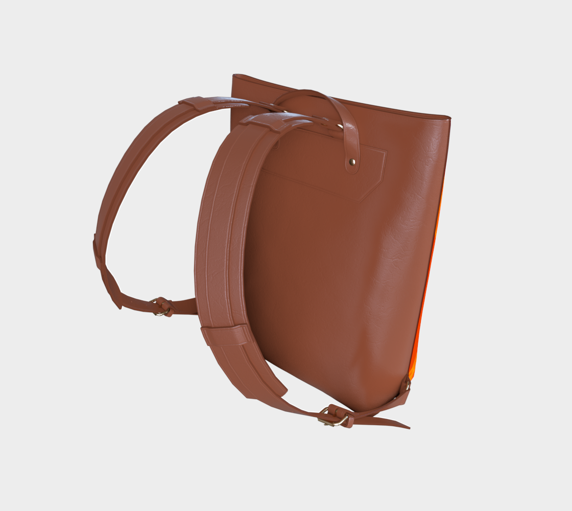 Ansri Vegan Leather Backpack