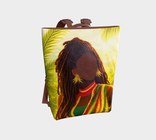 Island Empress Vegan Leather Backpack