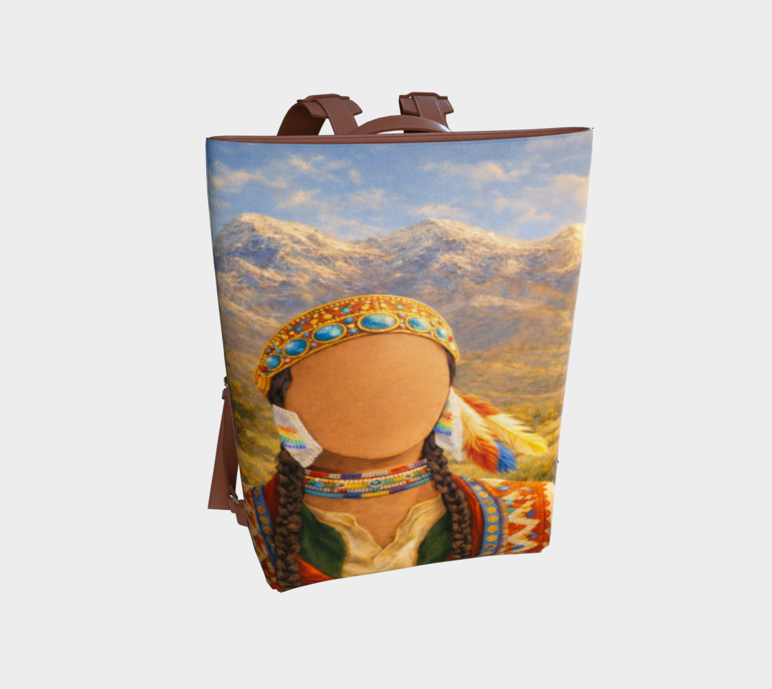 The Keeper Vegan Leather Backpack