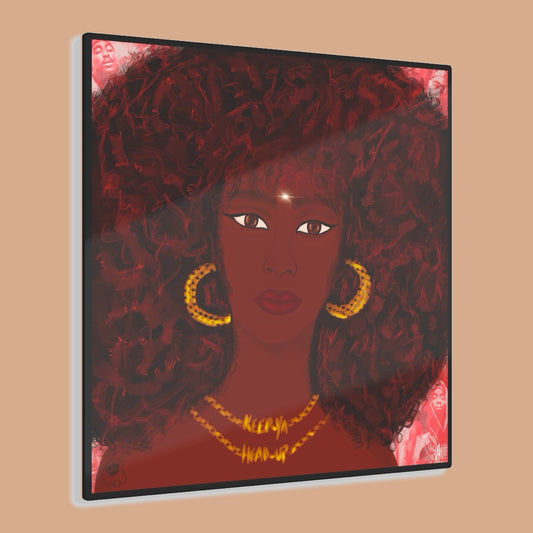 Lesane (inspired by 2Pac) acrylic print