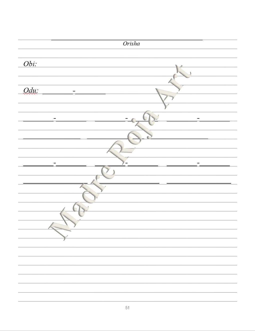 Ogun Kariocha Journal