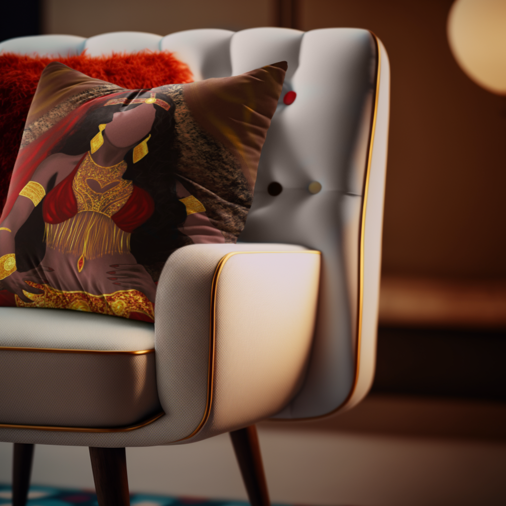 Divinity Square Pillow